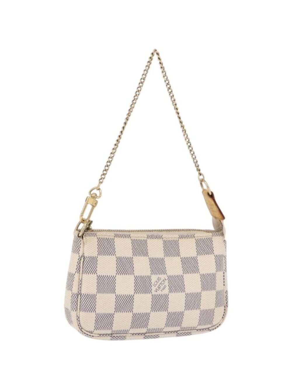 LOUIS VUITTON Damier Azur Mini Pochette Accessoires Pouch N58010